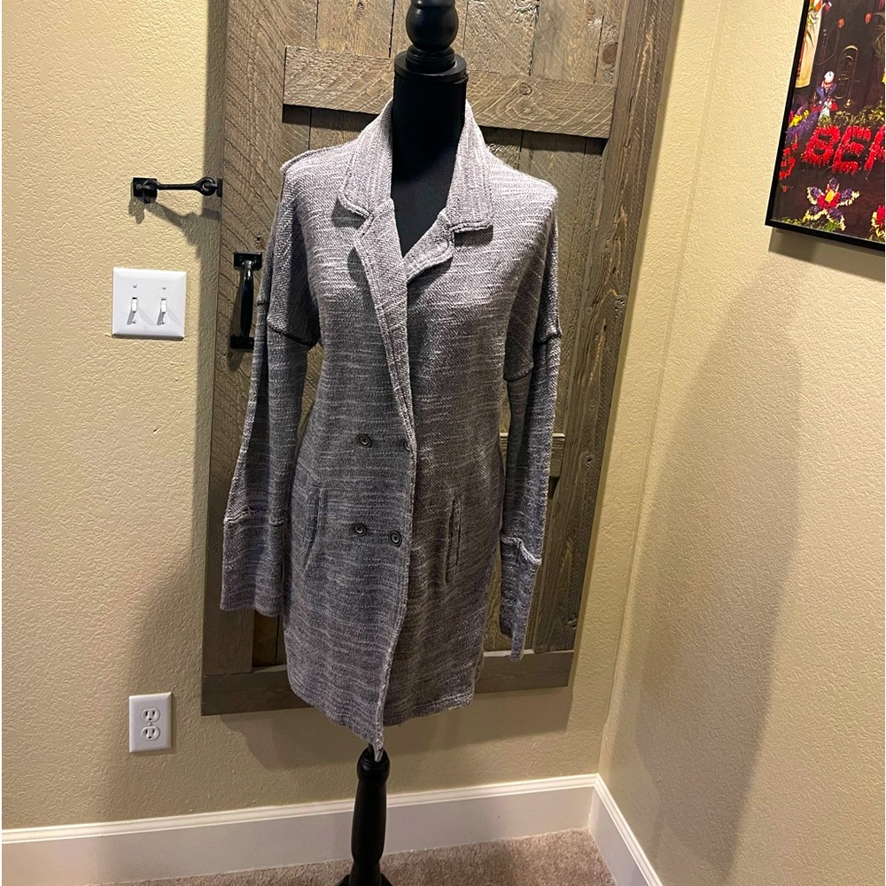 Free People Vintage Sweater Blazer
